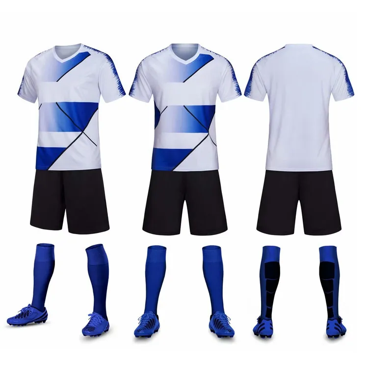 Adult Football Jerseys Custom Soccer Clothes Sets Youth Soccer Uniforms