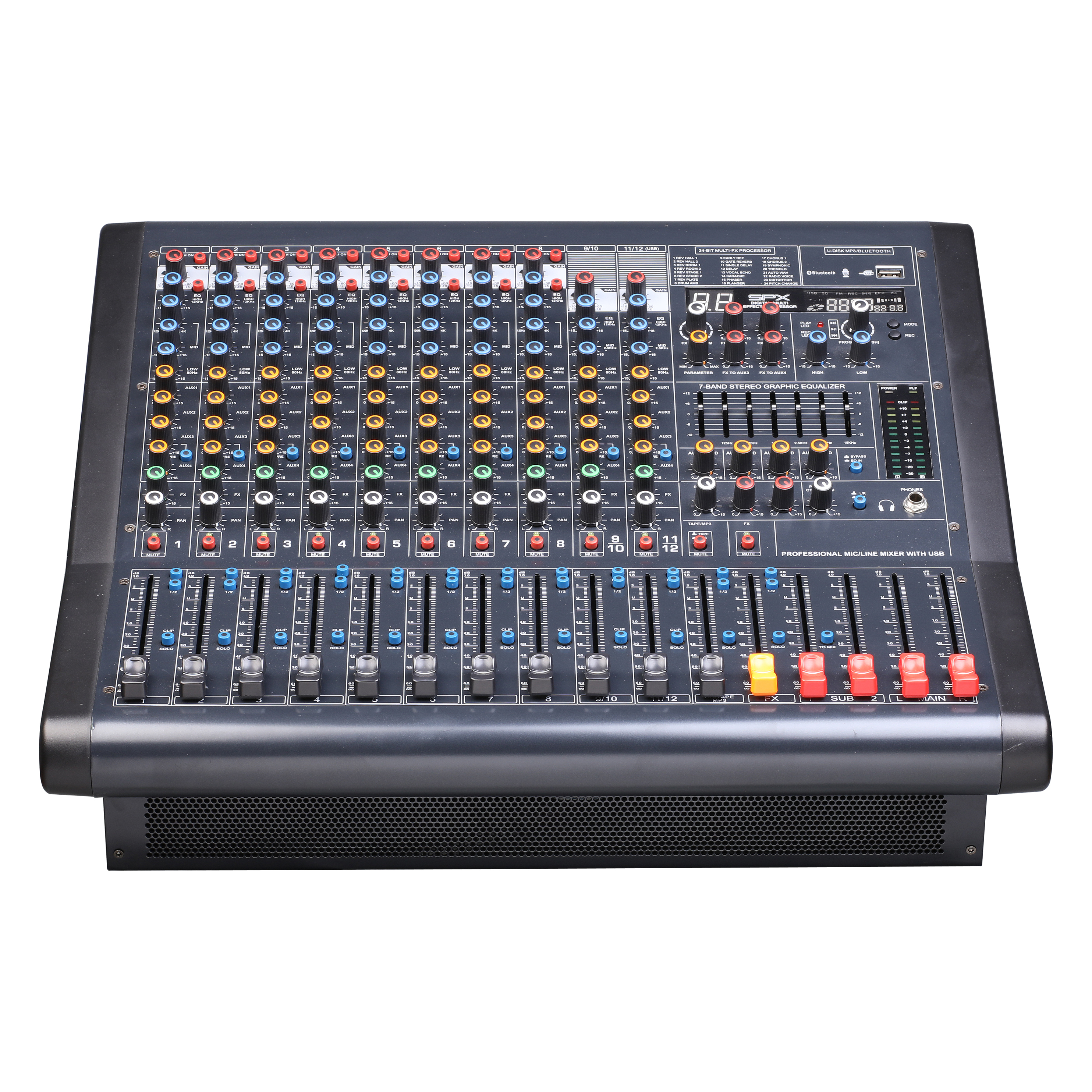 Хит продаж, профессиональная акустическая система DJ для трансляций, USB-интерфейс, микшер, микшерная консоль для аудио