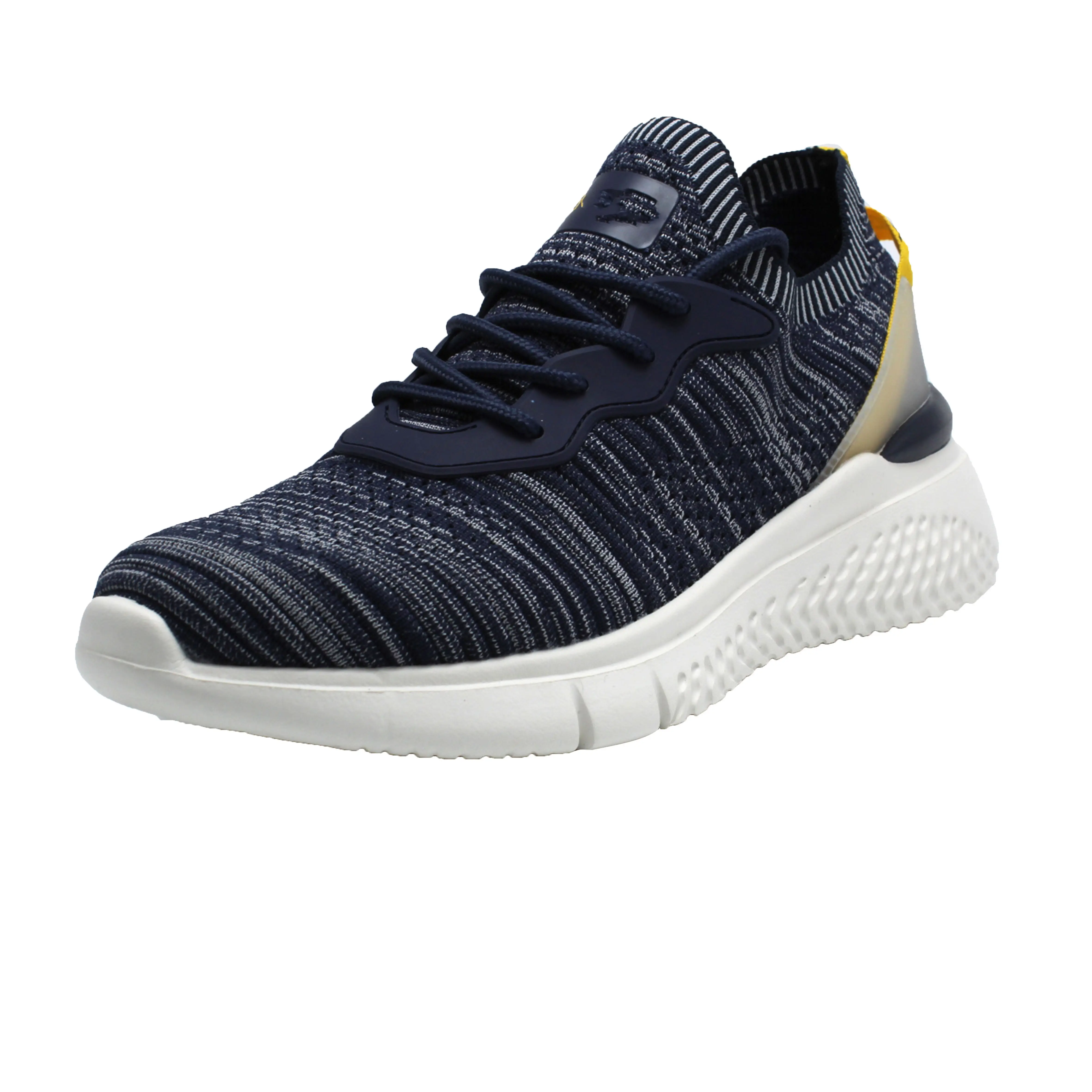 Top Sale Recycled Material Fly-knit Shoes Fashion Knit Design Men Custom Running Shoes