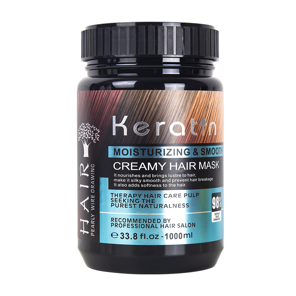 Hair Products Hair Care Treatment Cosmetic Makeup Anti Frizz Moisturizer Repair Damaged Nourishing Collagen Keratin Hair Mask