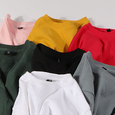 MTL2004 High Quality Low MOQ 100% Cotton 340g Thick Long Sleeve T Shirt Men Long Sleeve T Shirts