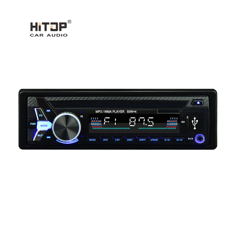 HT-5247 цифровой высококачественный FM стерео автомобильный аудио универсальный автомобильный стерео радиоплеер