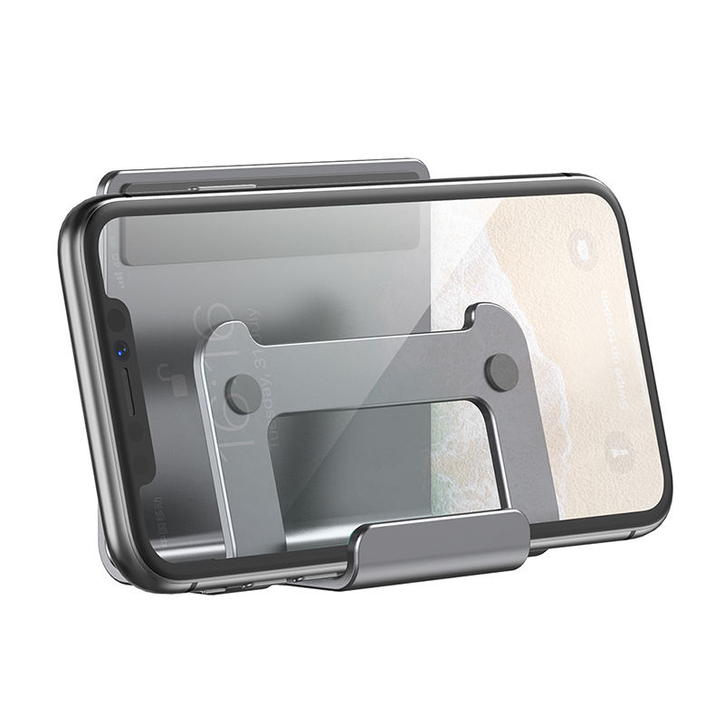 Cell Phone Wall Mount Multi Purpose Adjustable Aluminum Phone Holder Shaving Razor Towel Hook Bracket for Smartphone Tablet