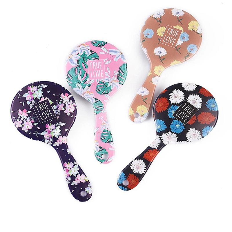 Fashion Printing Round Airbag Comb Wedding Hair Comb Head Massage