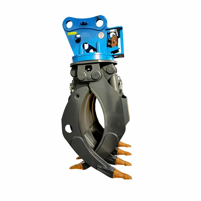 HOMIE Hydraulic Rotating Wood Grapple Claws For 5 Ton 6 Ton 10Ton 15 Ton 20 Ton 30 Ton 35 Ton Excavator
