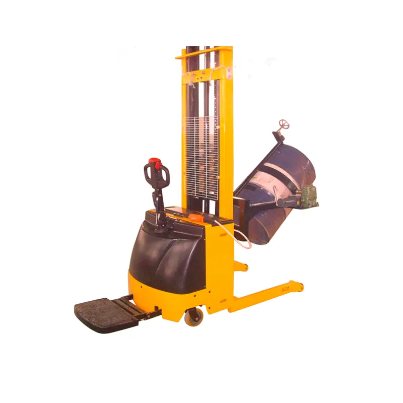 500KG battery operated electric forklift drum lifter