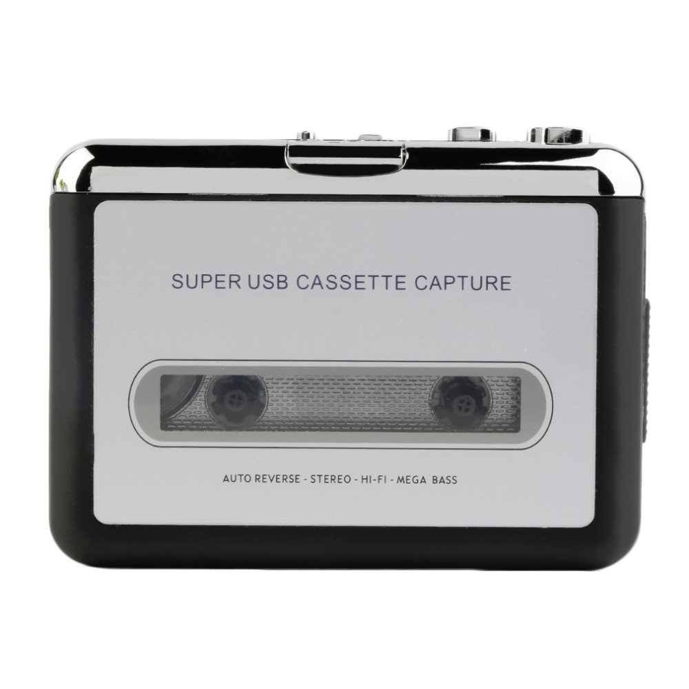 Портативный MP3 для оцифровки кассет с выходом до MP3 ленты USB ПК супер MP3 музыкальный плеер аудио конвертер регистраторов игроков Cassette-to-MP3