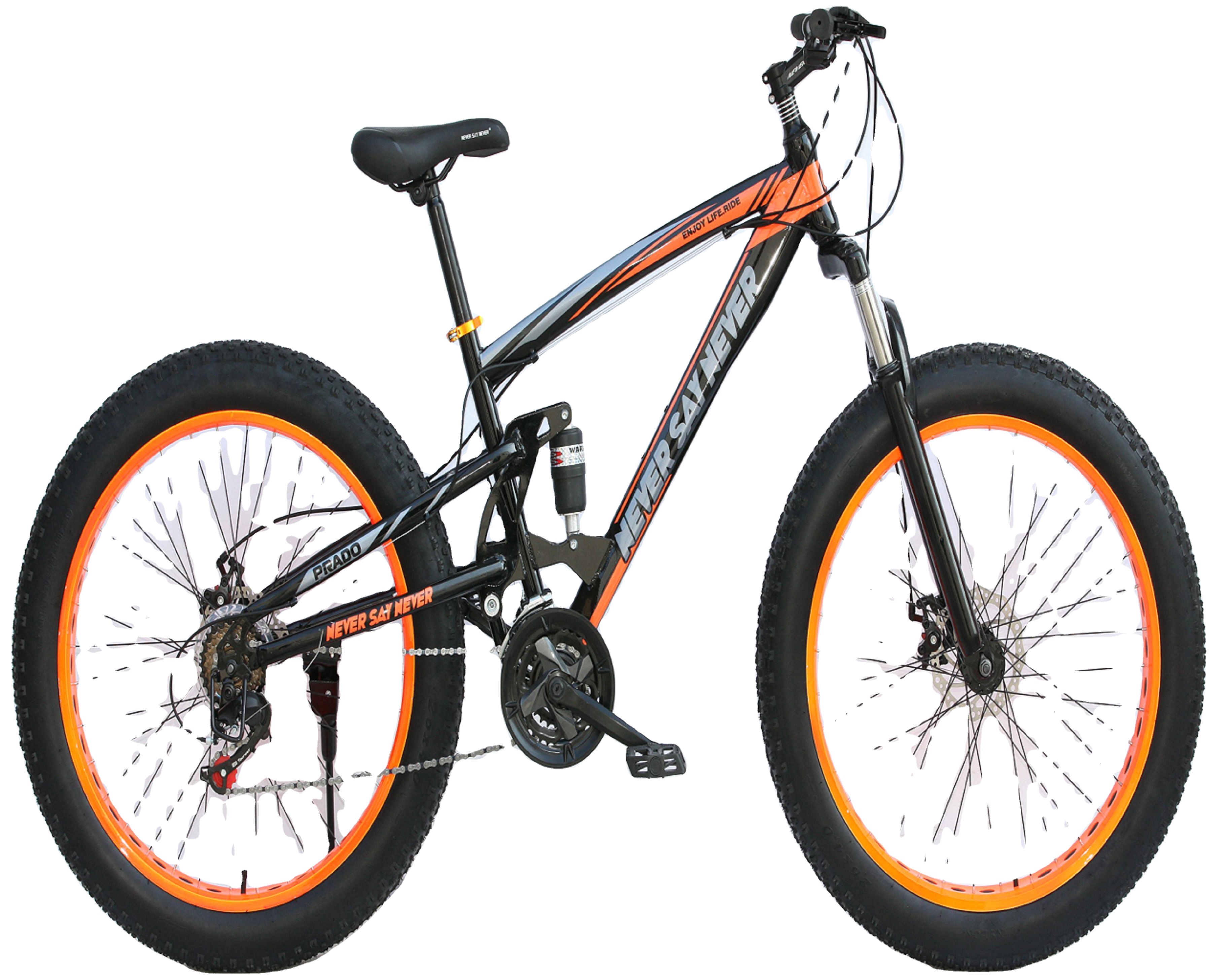 Manufacturers wholesale snow mountain bikes with widened fat tires
