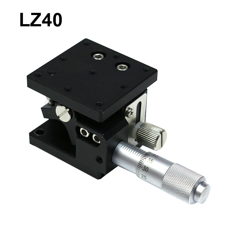 Заводская цена, высокая точность Lz40, Z ось 40*40 мм, платформа с ручным смещением, линейный сценический Регулируемый раздвижной стол