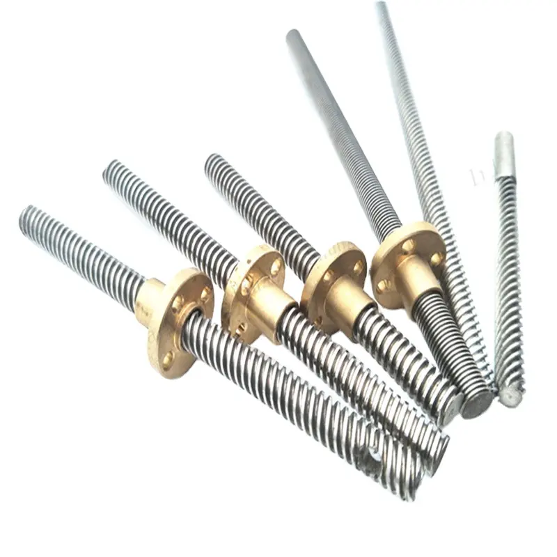 Specializing in the production of grinding screw trapezoid screw polishing rod optical shaft