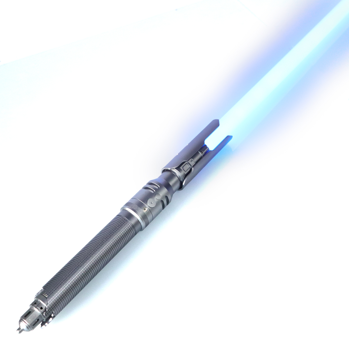 LGT SABERSTUDIO damiensaber Металлическая рукоятка, тяжелый дуэлированный поликарбонатный лезвие, бесконечный цвет, меняющий цвет, proffie board neopixel blade