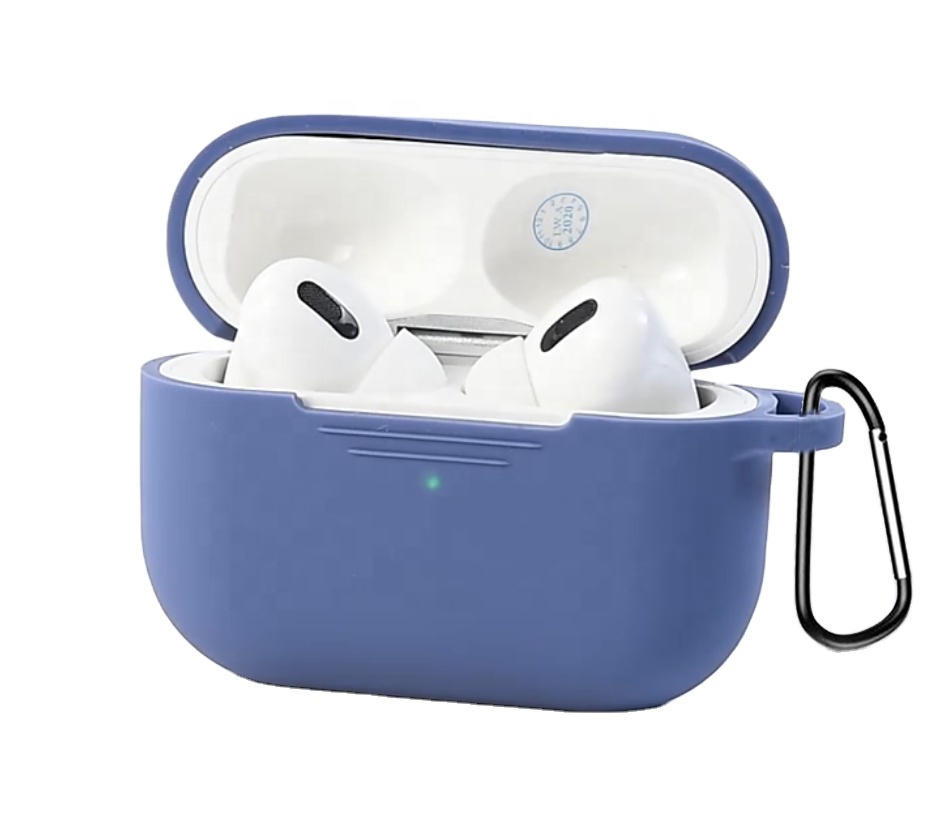 Профессиональный силиконовый чехол с брелоком для airpodss pro, чехол для airpods pro 3