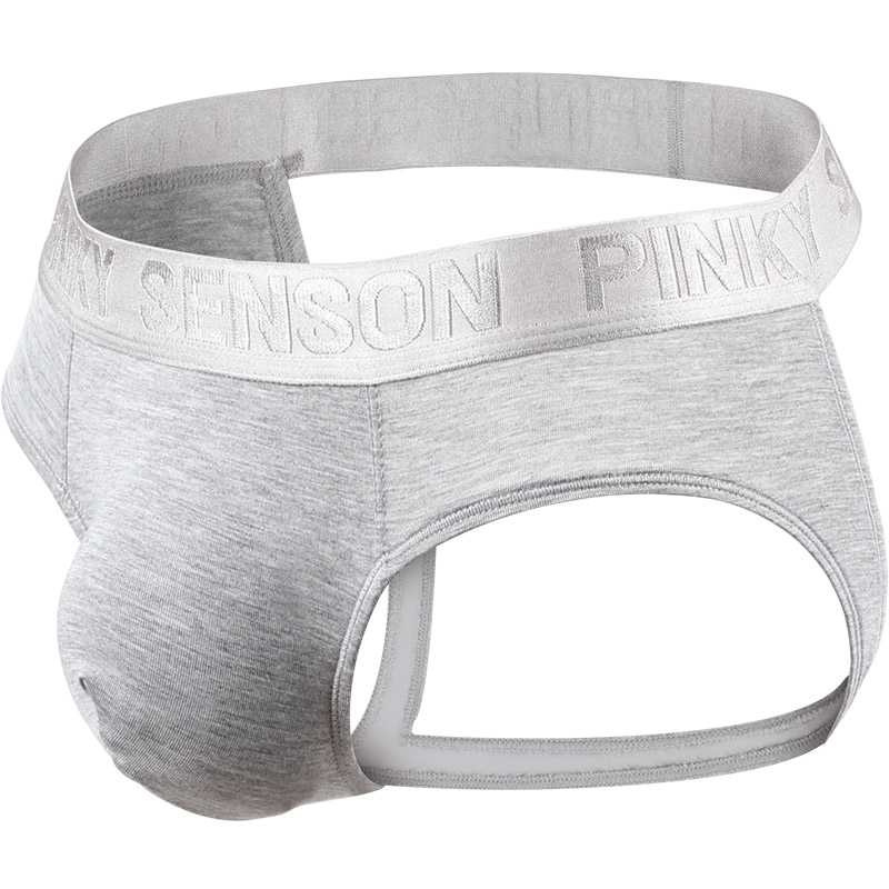 designer pure color sexy young boys thong underwear