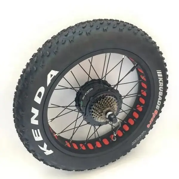 Bafang 8fun 48v 500w 750w электрический велосипед с толстыми покрышками Ступица колеса для электрического велосипеда, моторный конверсионный набор
