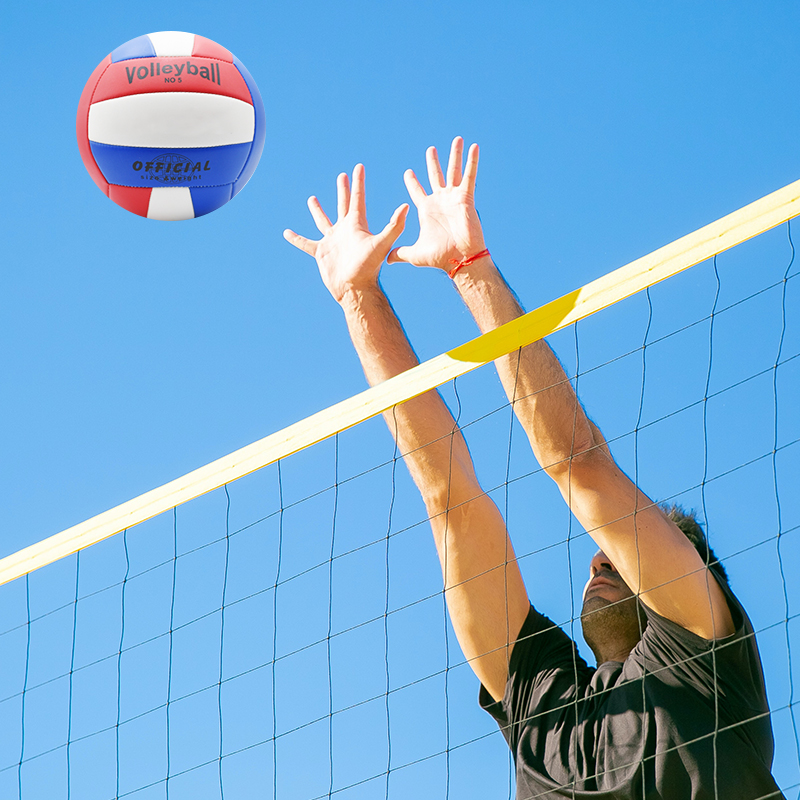 5# machine stitching volleyball customized color volley
