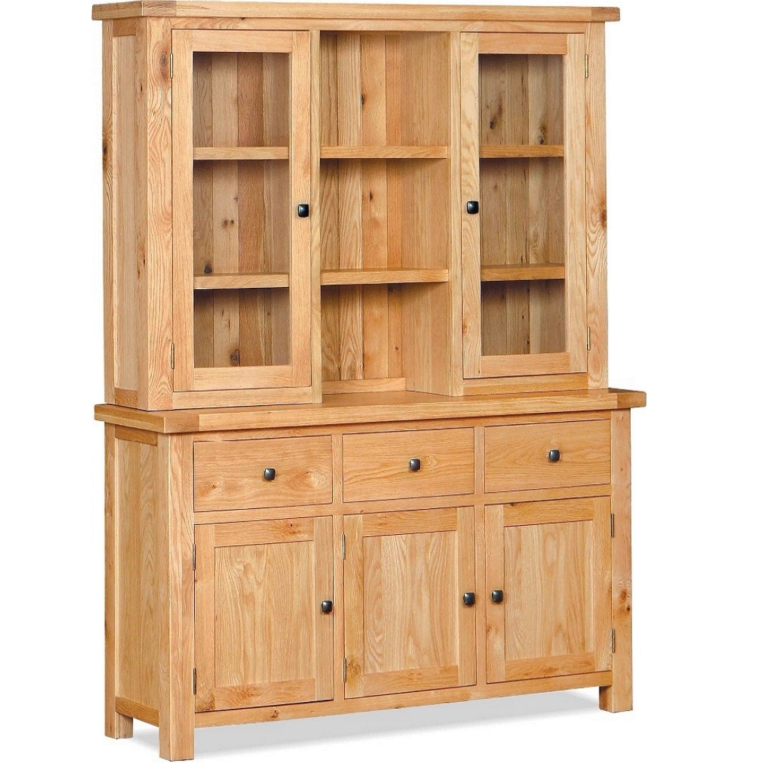 Oak Natural Furniture Kitchen Cabinets/ Kitchen Cabinet Accessories at Competitive Price