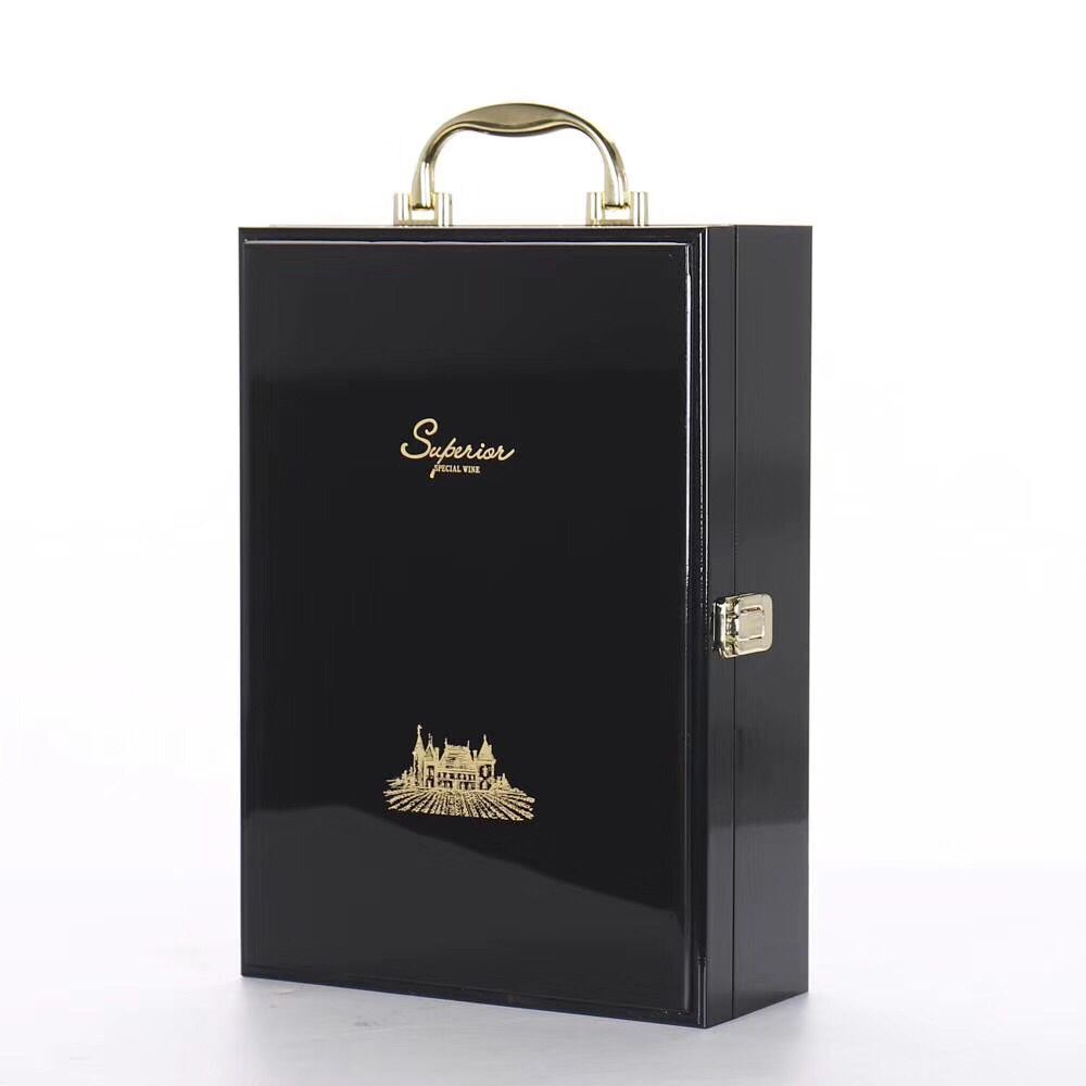 Piano lacquer custom wood box wine box wood luxury wood gift box