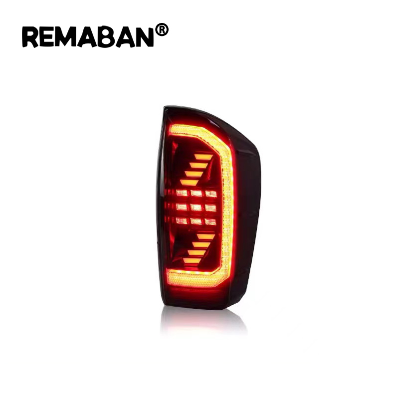 REMABAN Factory Start up Animation DRL Full LED Rear Lamp Red Turn Signal 2016-2021 Tail lights For Toyota Tacoma