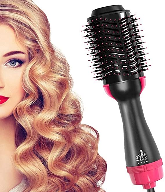 Amazon best-seller Professional Salon Styler and Dryer hair dryer and volumizer one step hot air brush curler tools