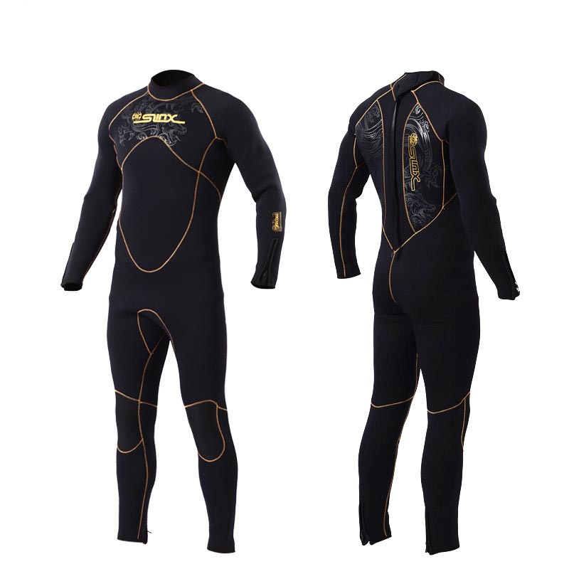Wholesale Fully Body Mercerized Velvet Wet Suit Neoprene Canyoning Wetsuits 5mm Scuba-Diving Wetsuit for Men Hombre