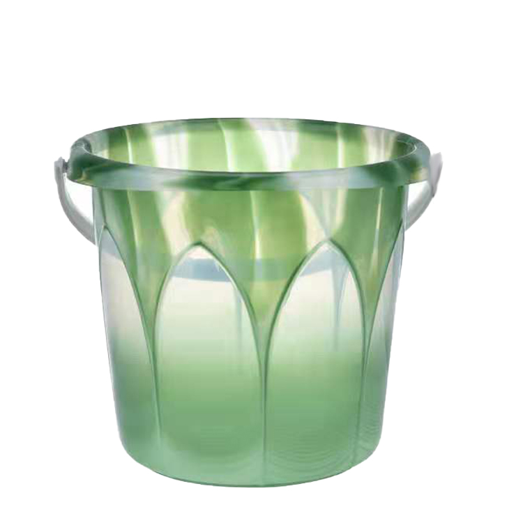 New Design Household Cleaning Tools Handle Pail Backet Stocked Plastic Water Buckets