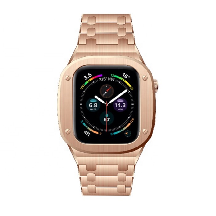 hot selling stainless steel apple watch case for 4.5.6 40mm 44mm size case