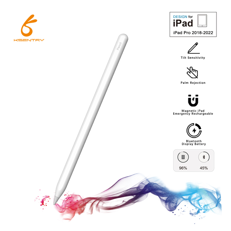 White Black Universal Capacitive Stylus Pen For Galaxy Note 8 Phone Ipad Android