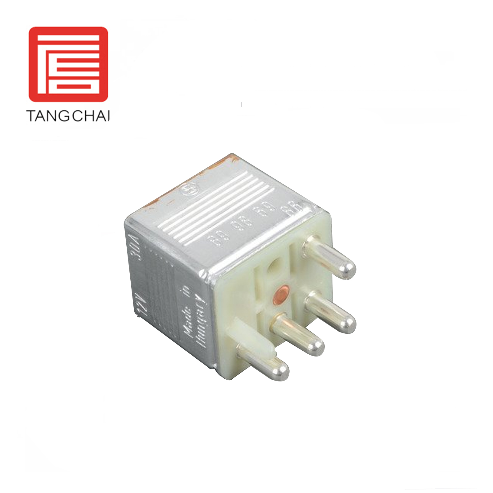 Высококачественное реле топливного насоса Tangchai 001 542 8319 0015428319 Mercedes Truck Flasher, 12 В 30A, медный провод, Серебристый сплав