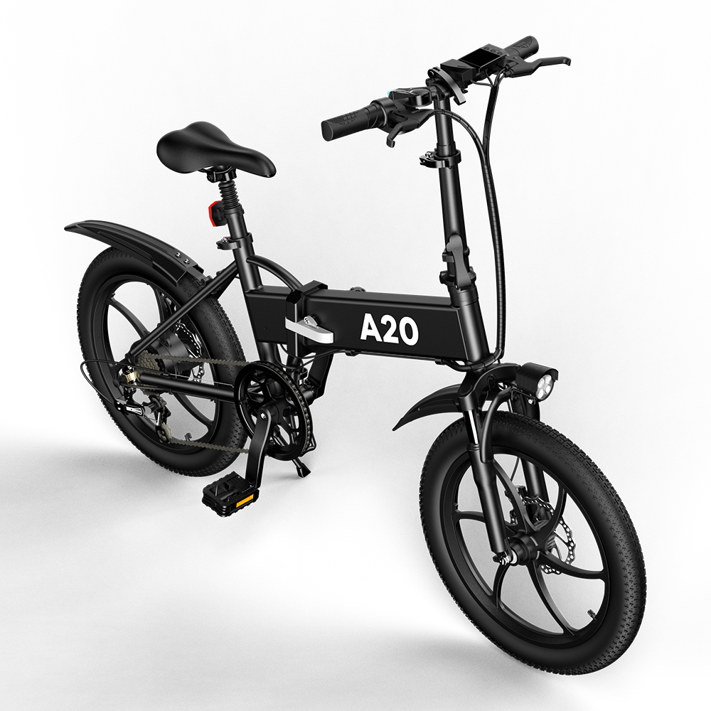 ADO A20 350W 36V 10.4AH складной велосипед с толстой шиной портативный складной электровелосипед