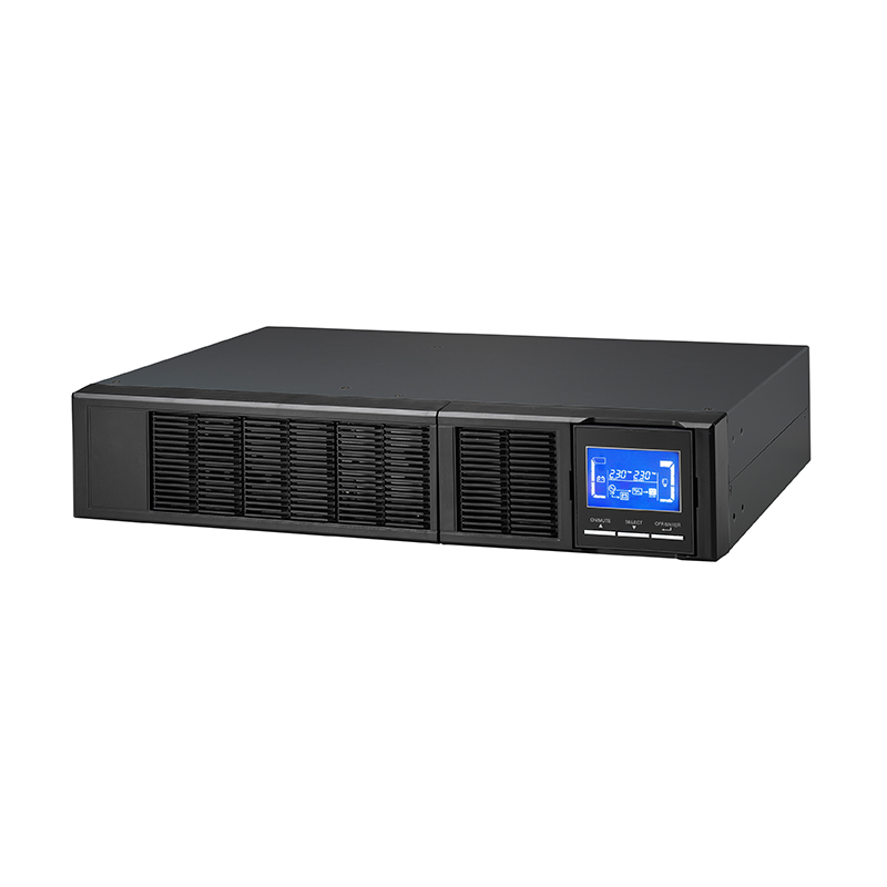 SKE однофазный онлайн UPS 3 кВА 2400 Вт 6 шт. 12 в 9 Ач Аккумулятор 19 дюймов 2U UPS в стойку