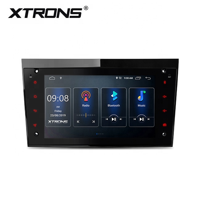 XTRONS центральный мультимедийный Android 10,0 Авторадио для opel astra h corsa d zafira, автомобильный музыкальный плеер