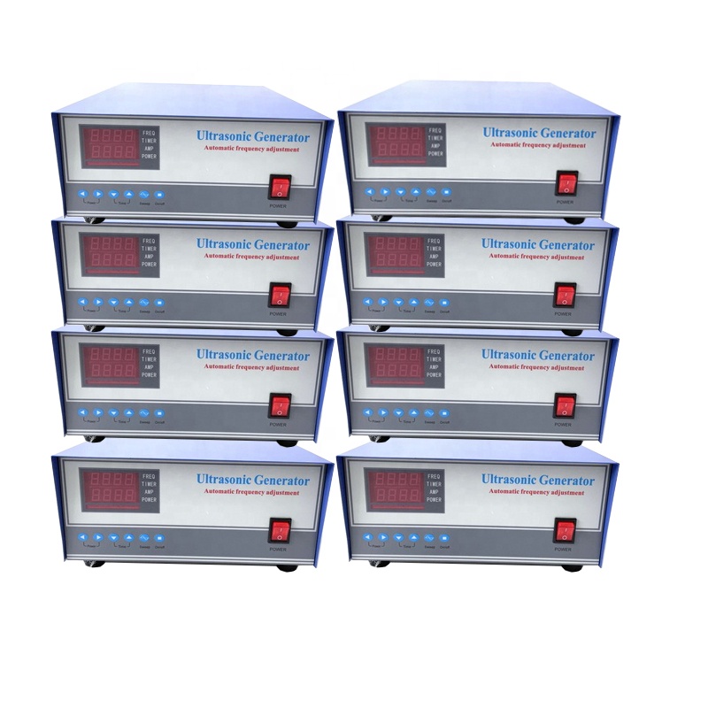 PLC remote control Power Supply Variable Frequency Ultrasonic Generator  Power Corp Generator 28kHz /40kHz