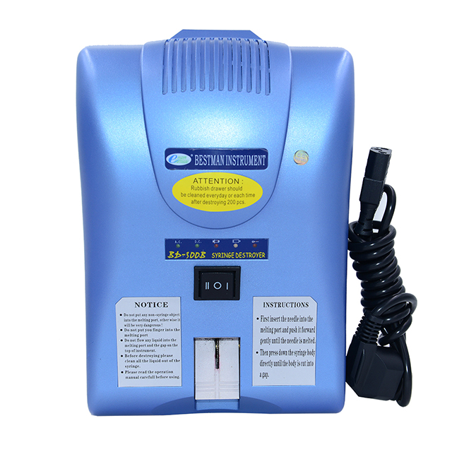 Bestman BD-300B больница иглы и шприца burner Разрушитель иглы Звездного разрушителя,