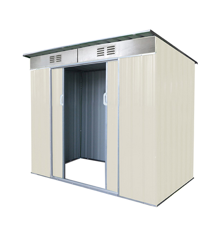 H 6ft x 6ft Waterproof Durable Garden House With Sliding Door