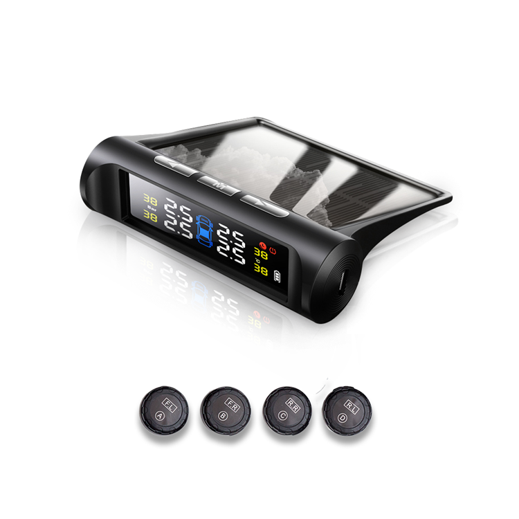 External Type Solar TPMS Tire Pressure Monitoring System for Car Truck
