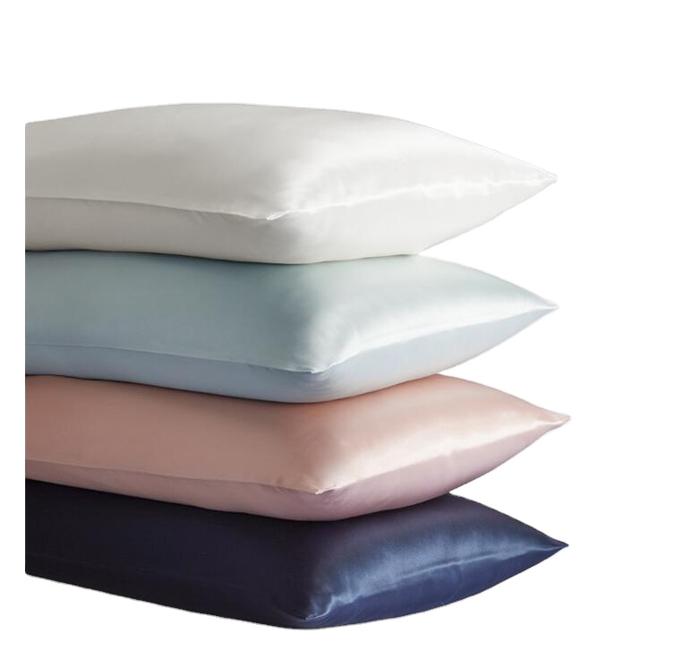 korean silk satin pillow and pillowcase