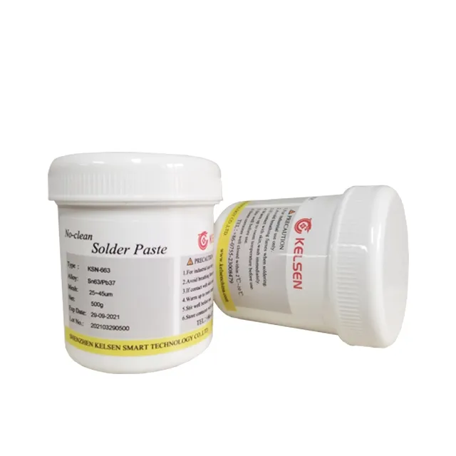 Wholesale low price sale soldering paste 63 37 lead solder paste for PCB LED Assembly Line