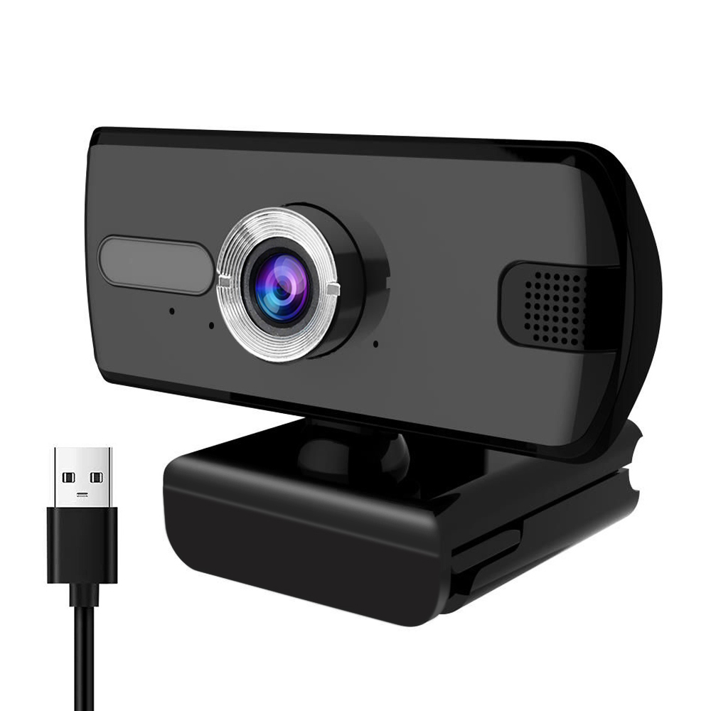 360 градусов HD 1080p длинные веб-камера, камера держатель с микрофоном для ПК видеоконференции прямые трансляции специализированная камера