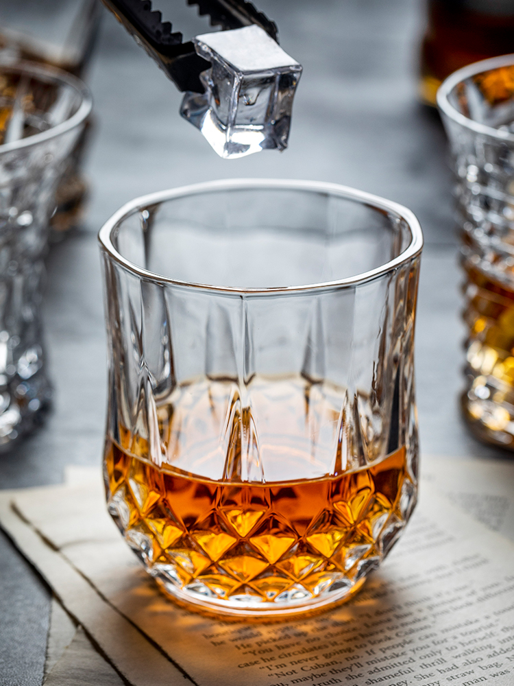 Wholesale Transparent Drinking Glass Cup Cheap Whiskey And Water Glasses For Wine
