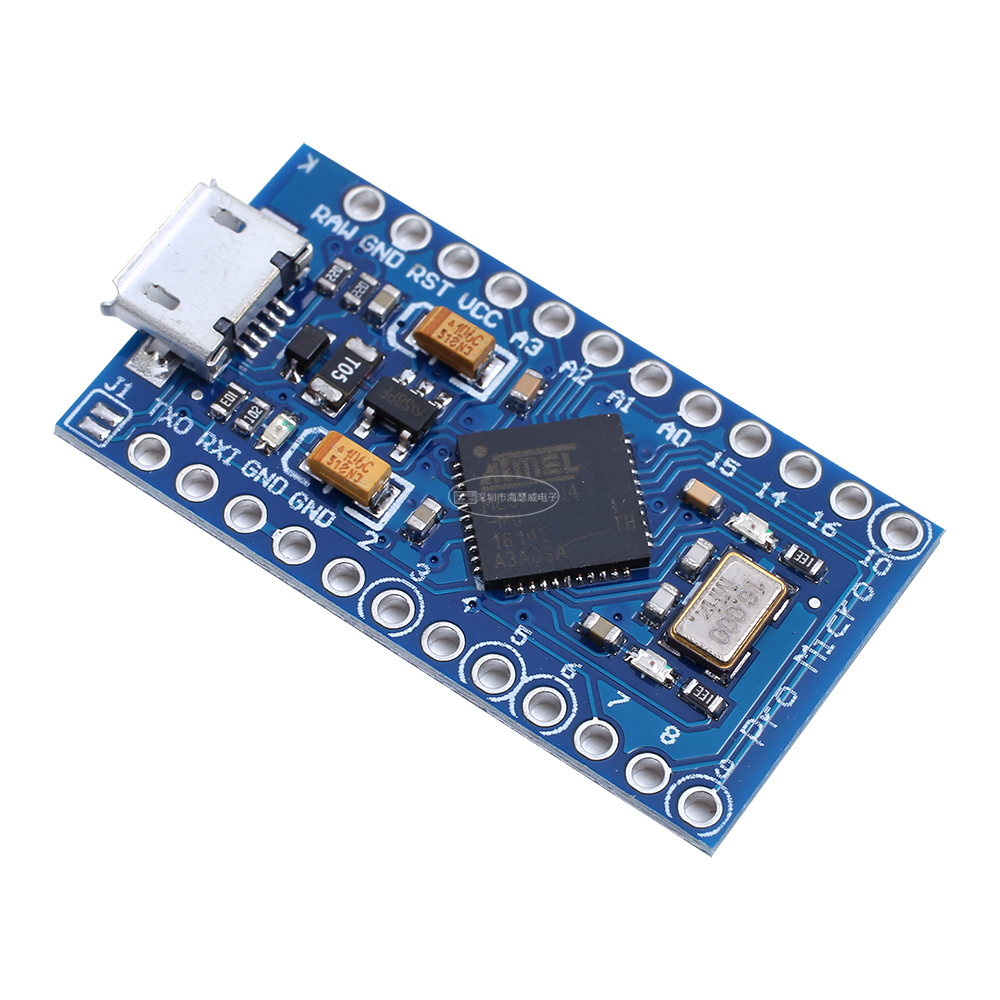 Мини ATmega32u4 Pro Micro 5 в 16 МГц модуль платы для Leonardo ATMega 32U4 контроллер Pro-Micro