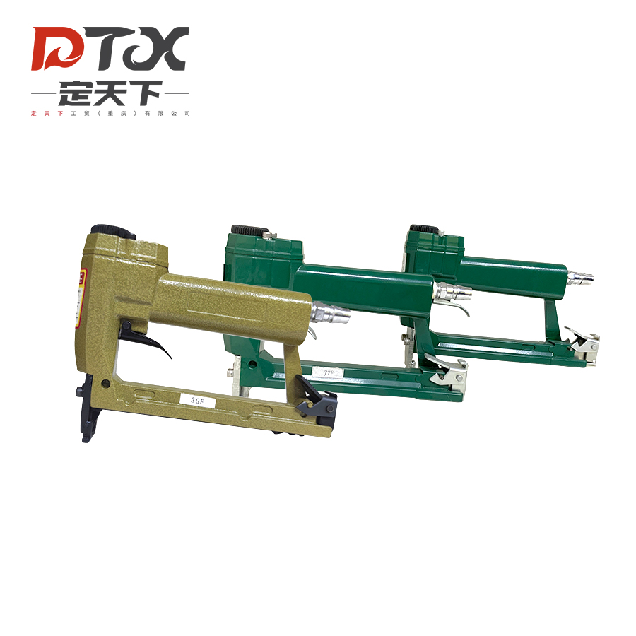Superior Air Tools Pneumatic Nailer Gun Carpet Leather Stapler For Fur And Leather Processing
