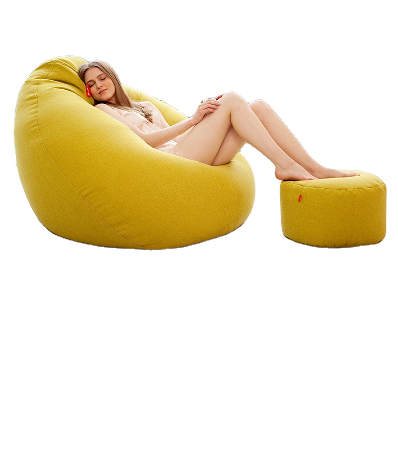 Giant Bean Bag Lazy Sofa Single Bedroom Livingroom Lounge Large Bean Bag Sofa Chair Creative Jute Bags For Coffee Beans Tatami