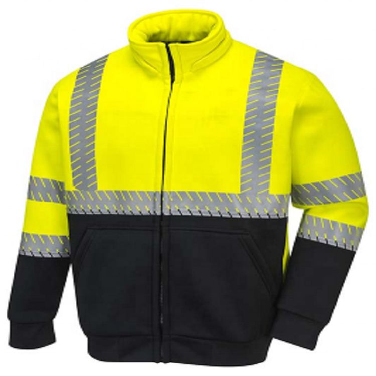 2021 Hot Sale Reflective Outdoor Traffic Police Jacket Winter Windproof And Waterproof Work Industrial Coat Raincoat Jacket