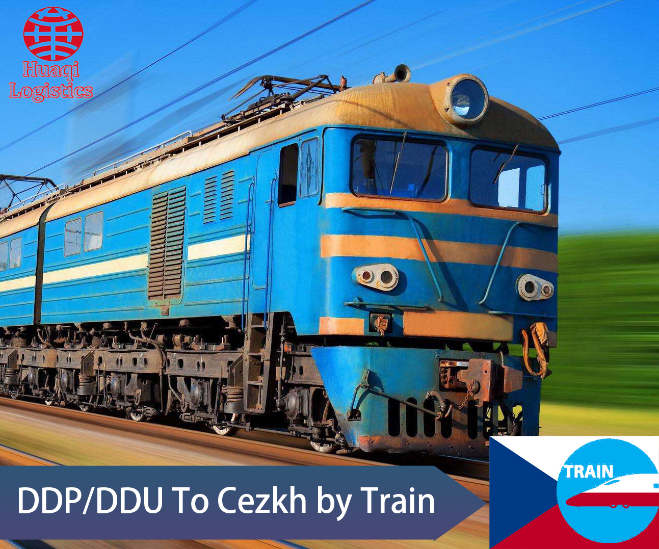 Железнодорожный экспедитор в Cezkh и Польшу DDP/DDU от двери до двери из Китая