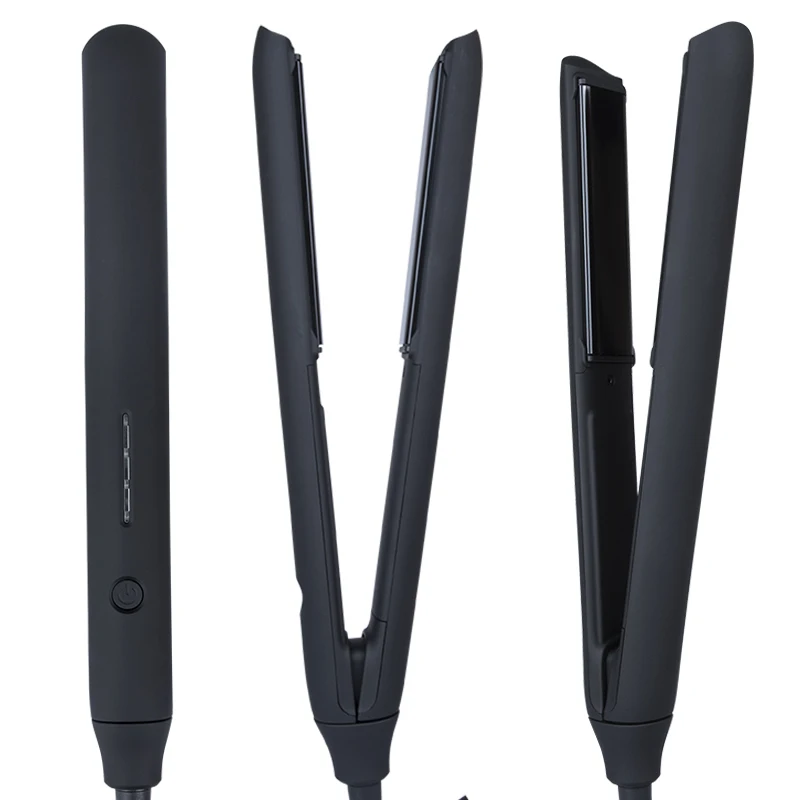 Wholesale Customised new design hot selling LED display hair straightener hair curler