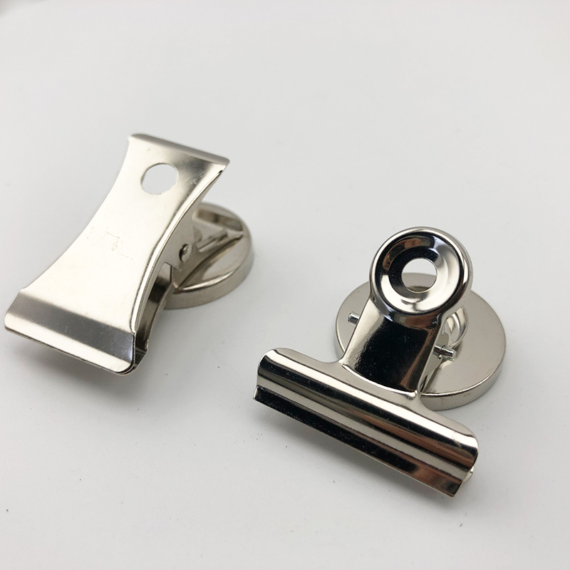 Factory sale 5lbs Magnetic Clip Great Refrigerator Magnetic Hook Clips with Neodymium Magnet
