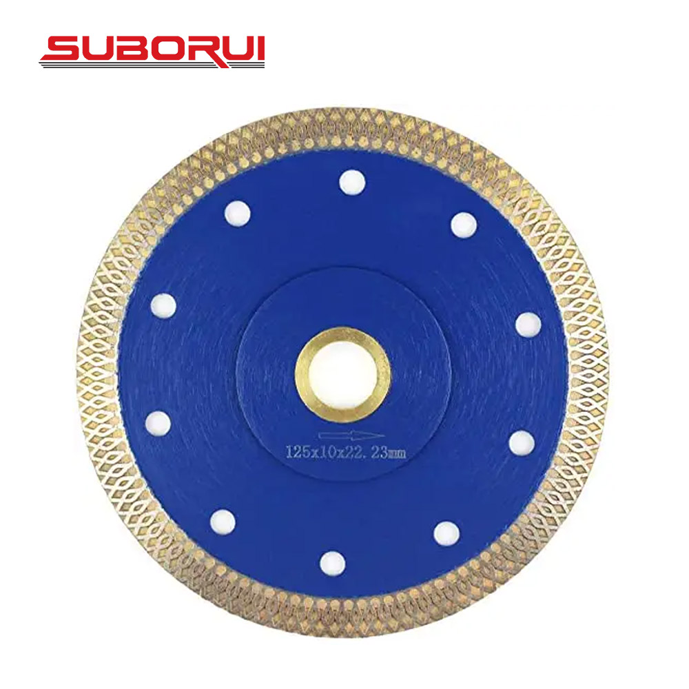 Turbo Diamond Saw Blade Cutting Disc Concrete Granite for Porcelain Tile Marble Hot Sale 125mm Customised OEM HOT Press 10mm