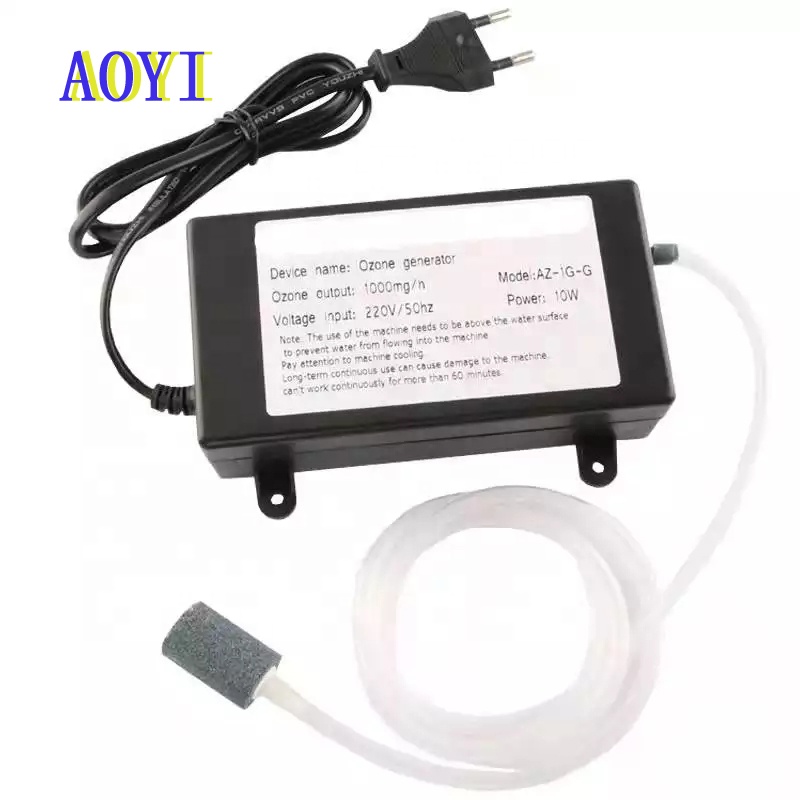 Очиститель воздуха Озон Генератор 1000 мг воды генератора озона 220V/110V для фруктов и овощей, шайба озонатор для очистки воды