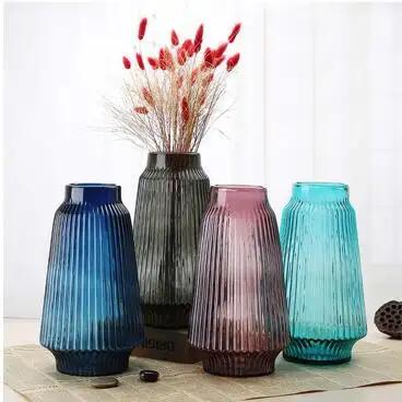 Modern Crystal Classic Luxury Nordic Style Crystal Vase Glass Small Flower Vase Minimalist Decor