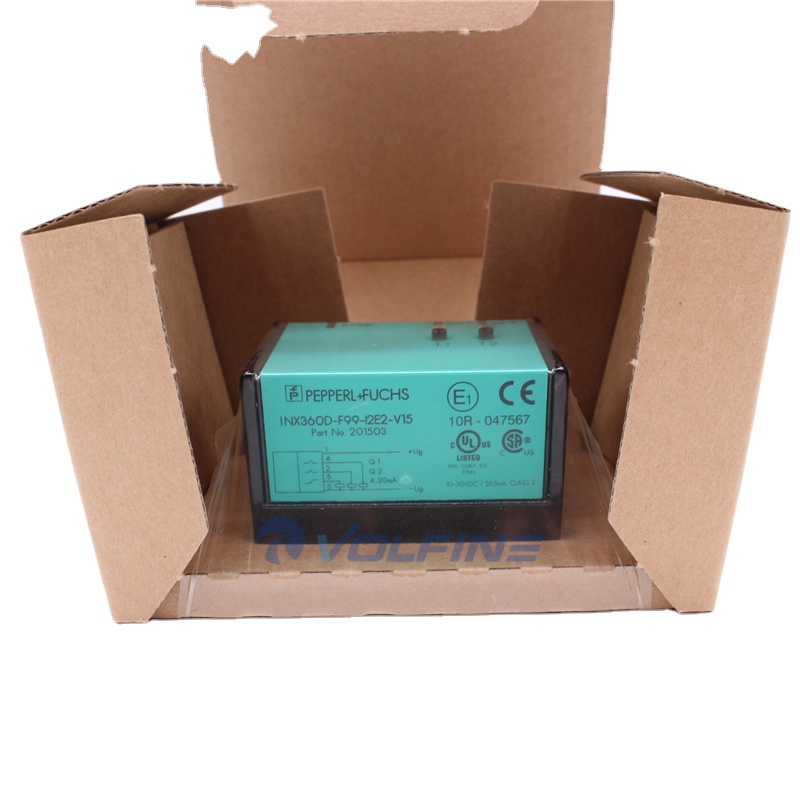 Аналоговый датчик наклона PNP INX 100 мА 10 - 30 в dc IP68 IP69K 201503 INX360D-F99-I2E2-V15